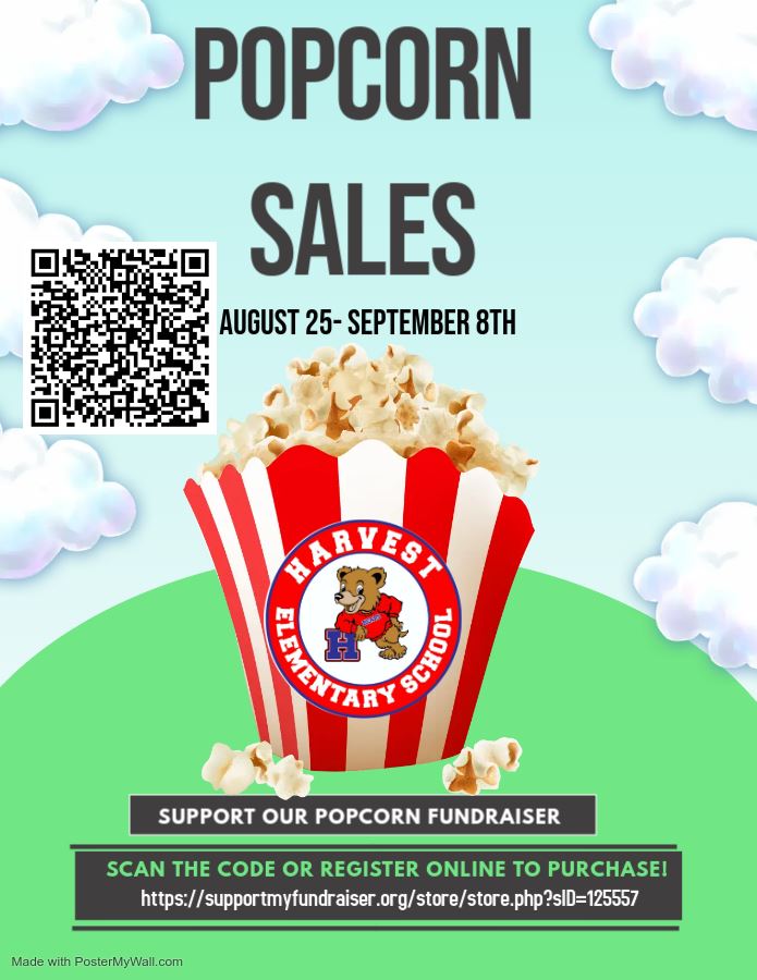  Popcorn Fundraiser