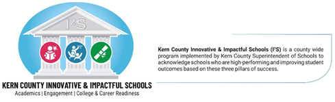  The Innovative and Impactful Schools (I²S) recognition logo